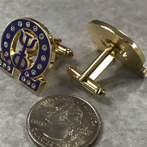 omega psi phi cufflinks.